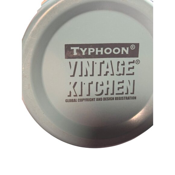 Typhoon Vintage Kitchen Storage Canister 1.6L With Lid Blue Kitchen Pantry - Picture 6 of 8